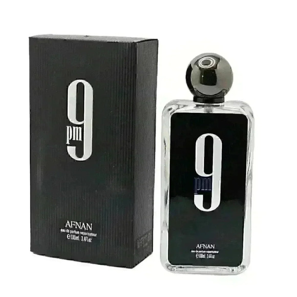 9 PM Eau de Parfum by Afnan for Men - 3.4 oz Spray  Invigorating Men's Fragrance - Picture 1 of 5